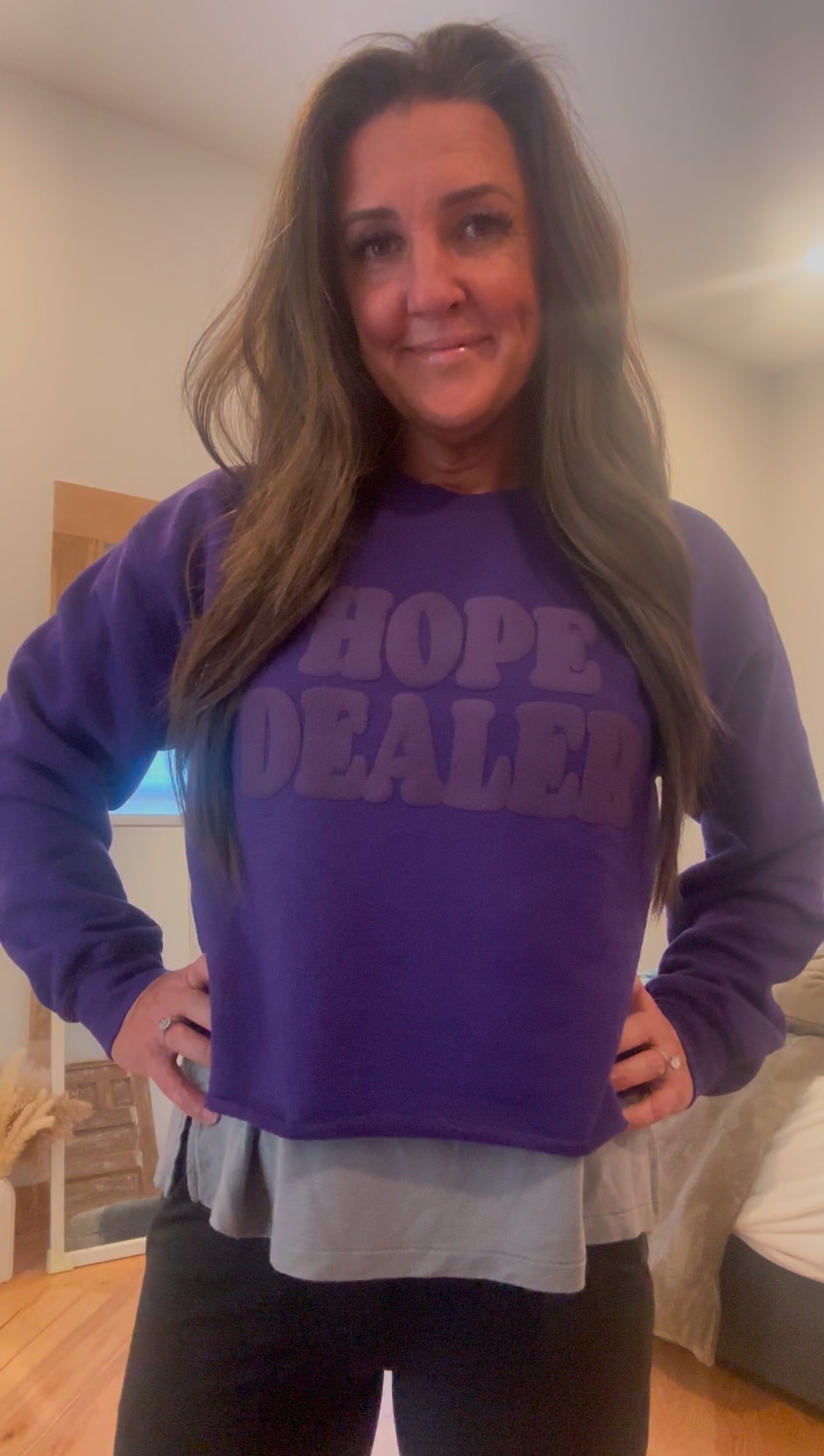 HOPE DEALER purple puff